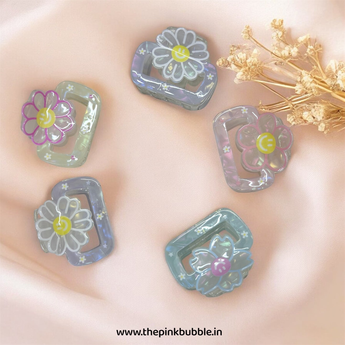 Cute Pastel Colors Floral Clutchers