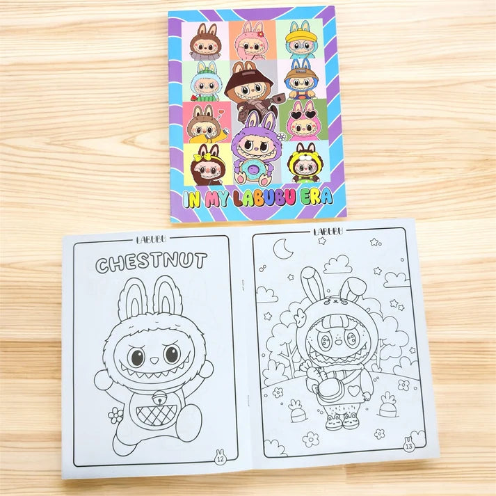 DIY A4 Adventure Colouring Book