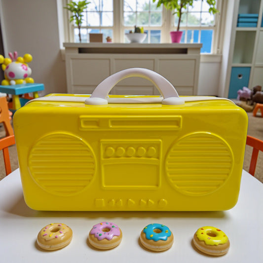 Retro Radio Mini Bag/Travel/Vanity Bag