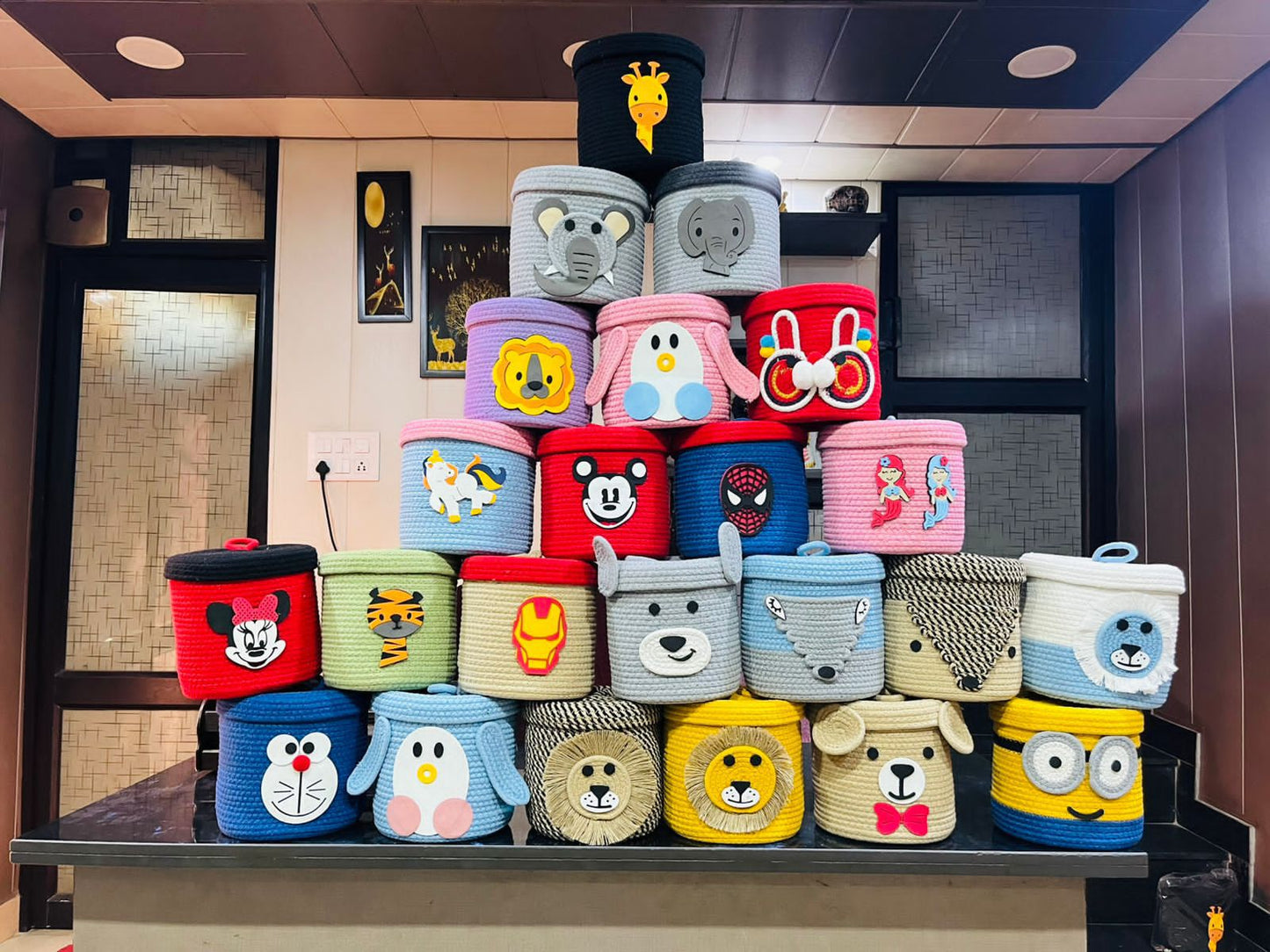 Kids Multi-Purpose Storage Basket