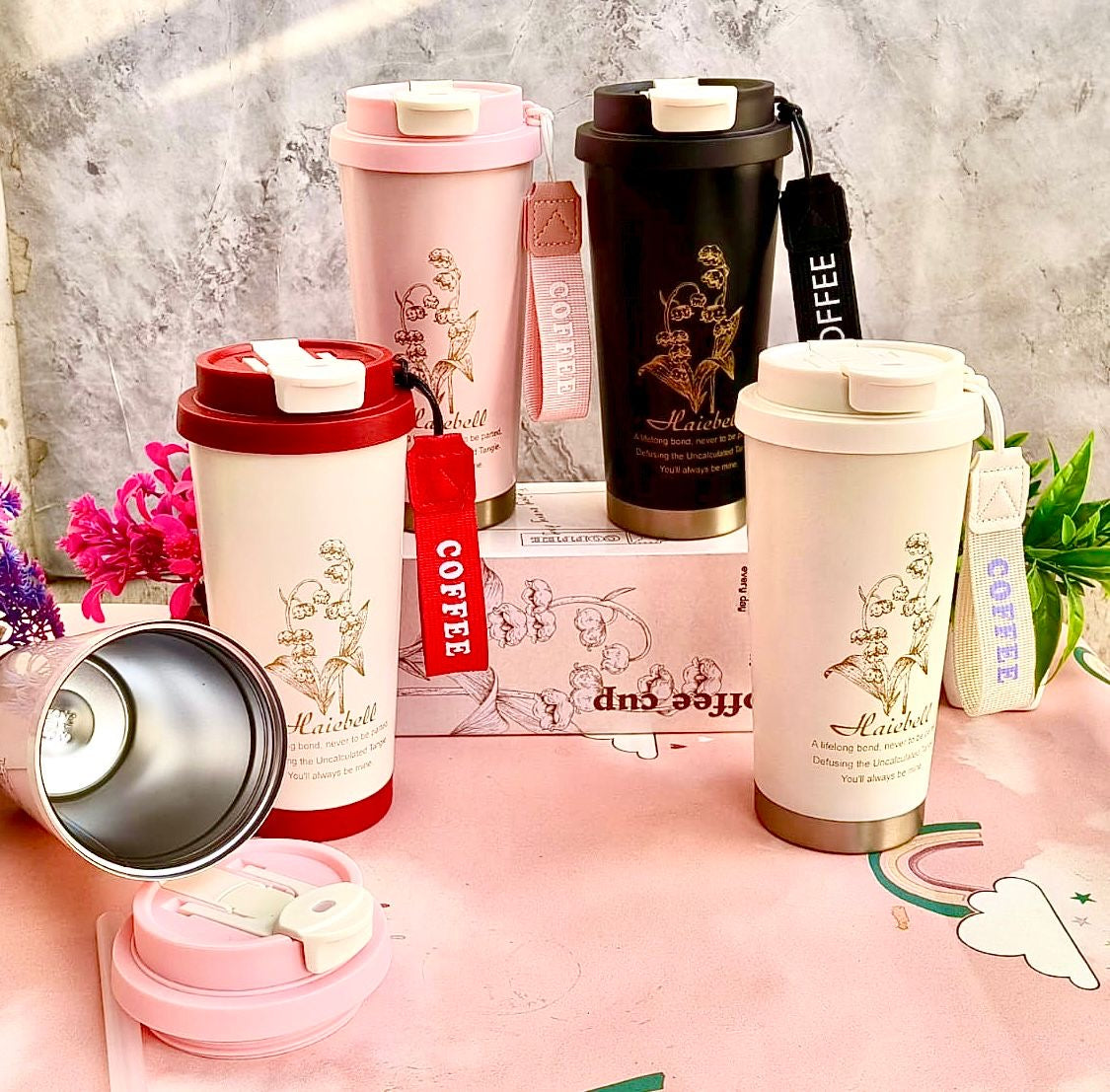 VINTAGE
FLOWER TUMBLER || 500 ML || UNIQUE & PREMIUM || Insulated