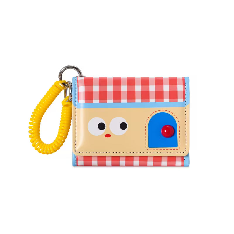 Pink Bubble Candy Peek Wallet
