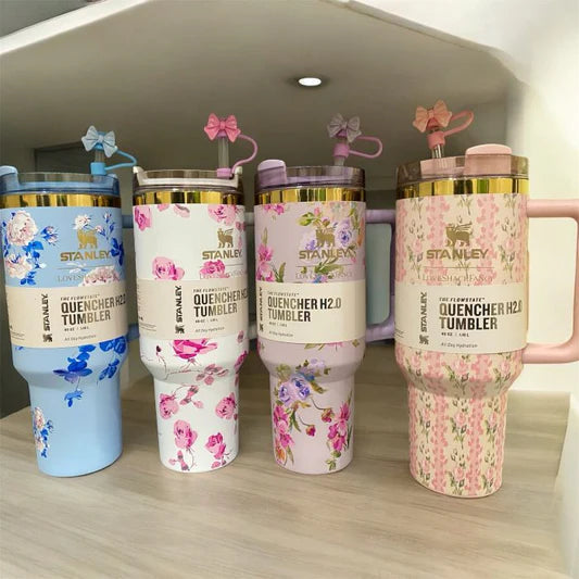 Stanley Printed Quencher Tumbler|| Printed Box | Premium Packing | Insulated