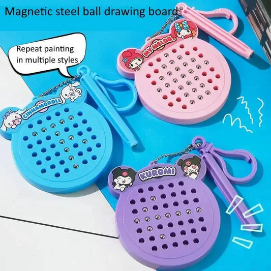 Magnetic Doodle Keychain Board