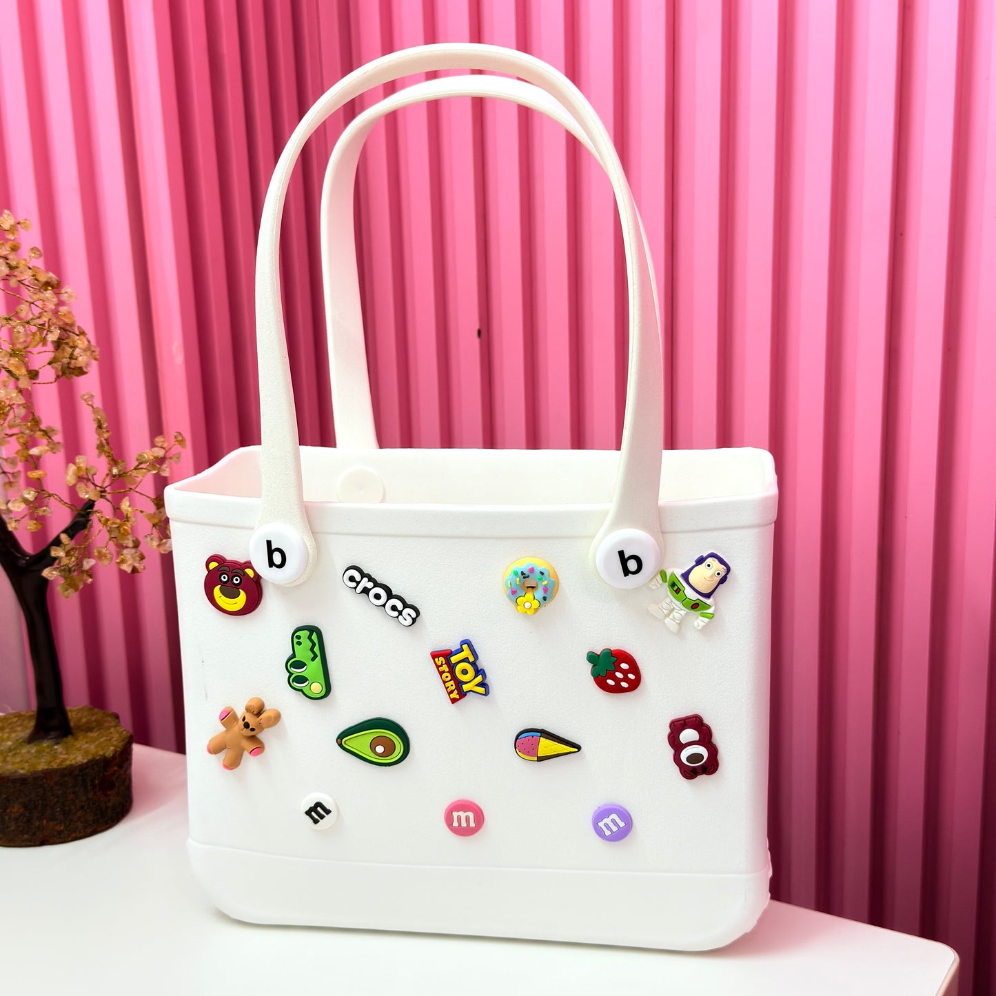 Crocs Silicon Charms Bag-Big Size