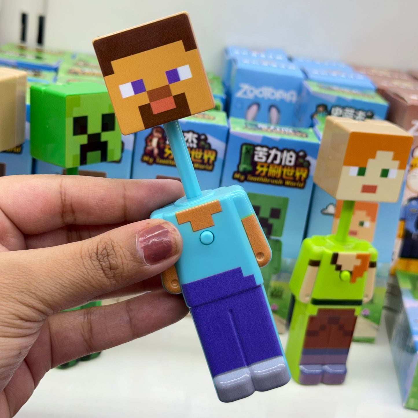 Minecraft Toothbrushes