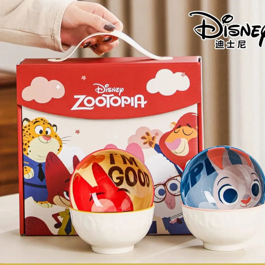Zootopia Ceramic Bowl Set