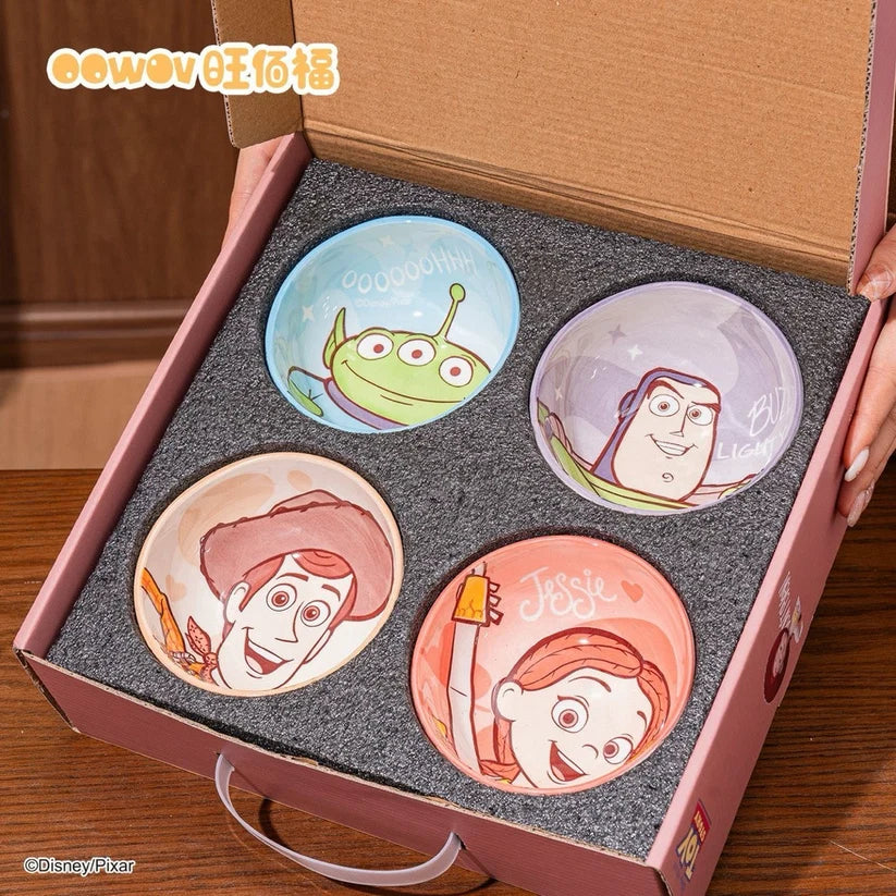 Toy Story Character Ceramic Bowl Set
