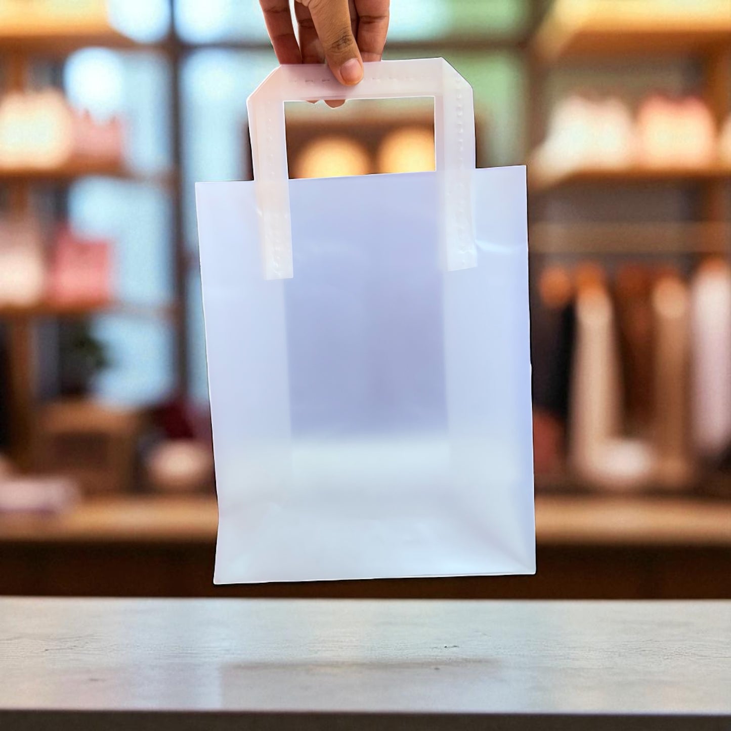 Translucent Carry Bag For Hampers