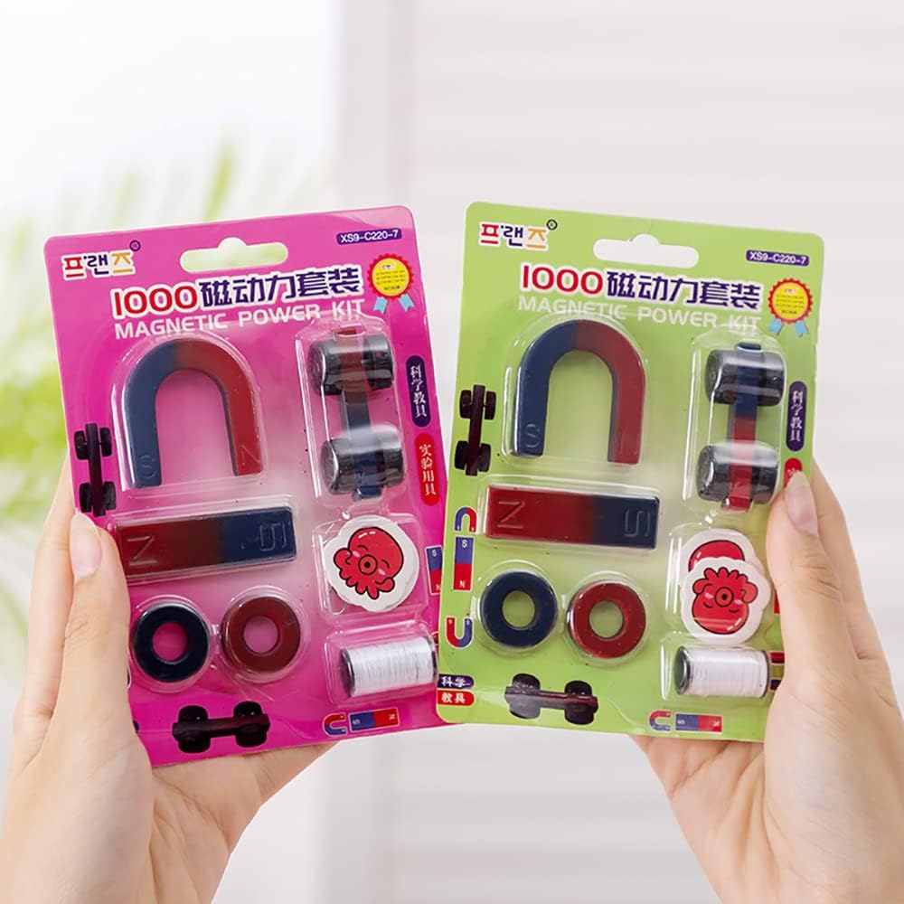 Popcorn Magnet Educational Card Set