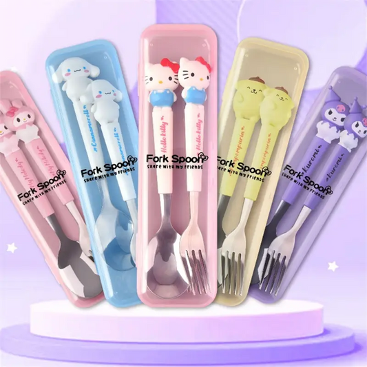 Sanrio Cutlery Set