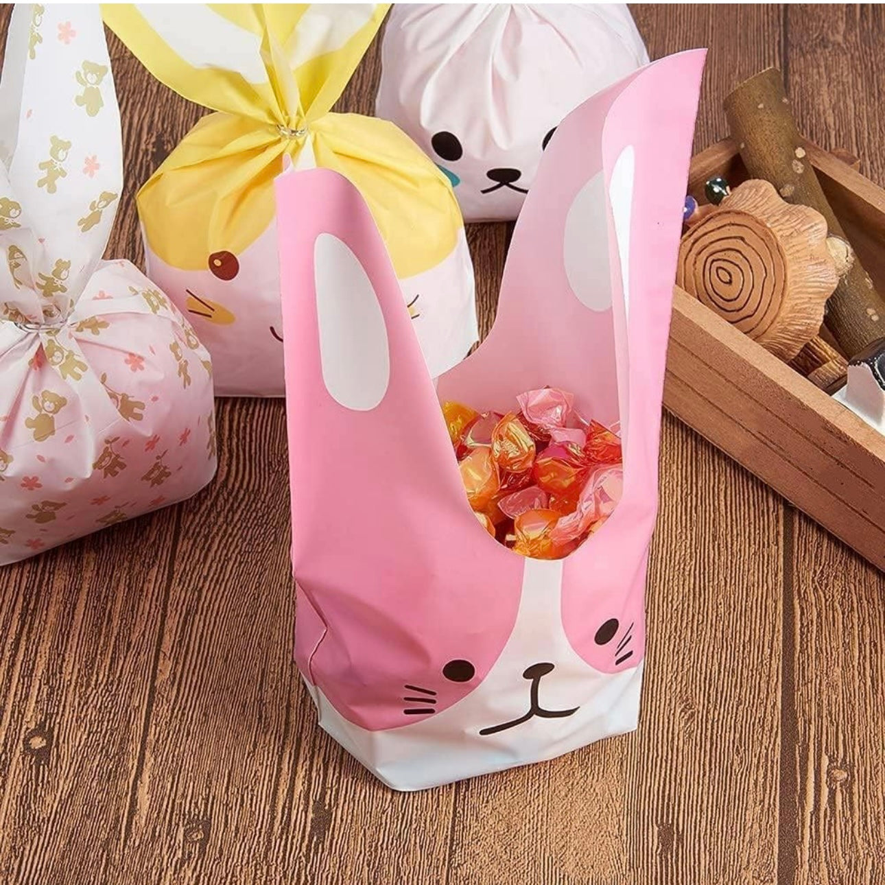 Bunny Poly Bags-S ( Pack of 6)