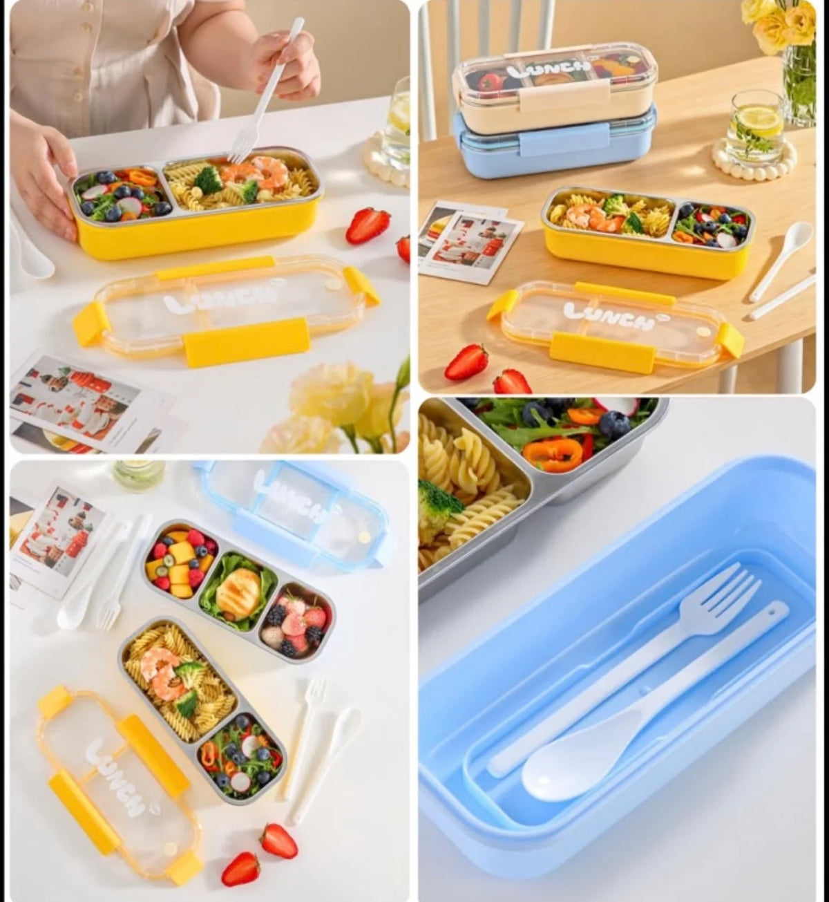 Bento Bliss Lunch Box 2 Compartments