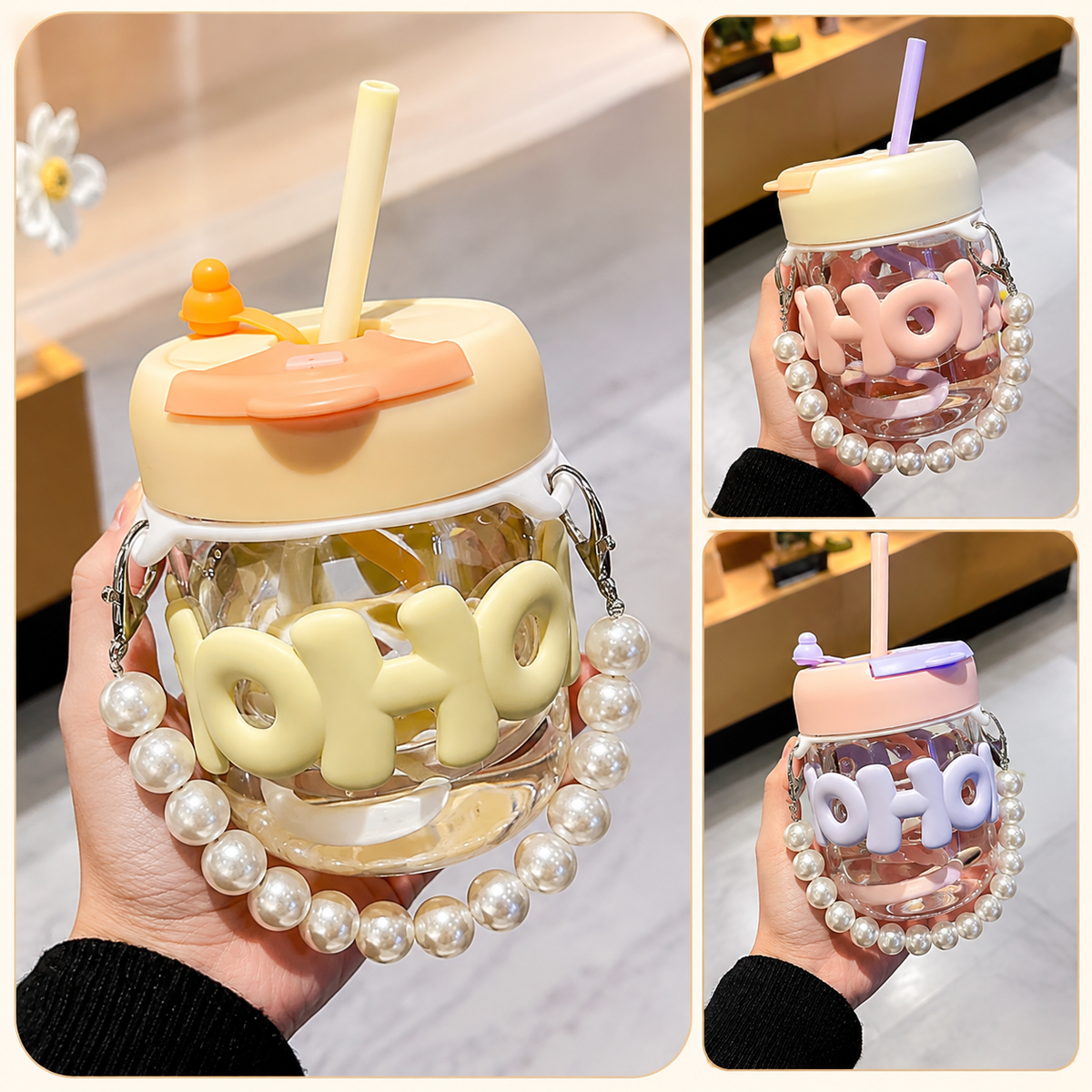 Hoho Pop Glass Tumbler