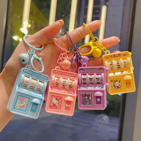 Gambling Machine Keychain