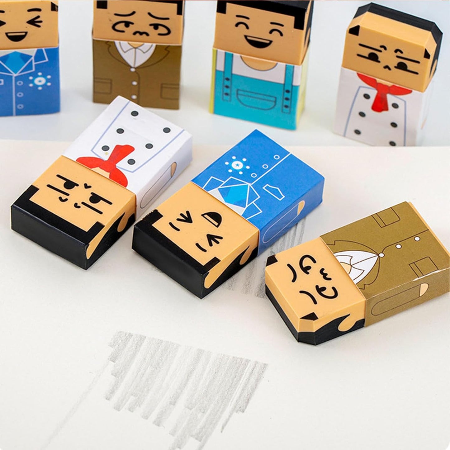 Funny Head Pop Eraser