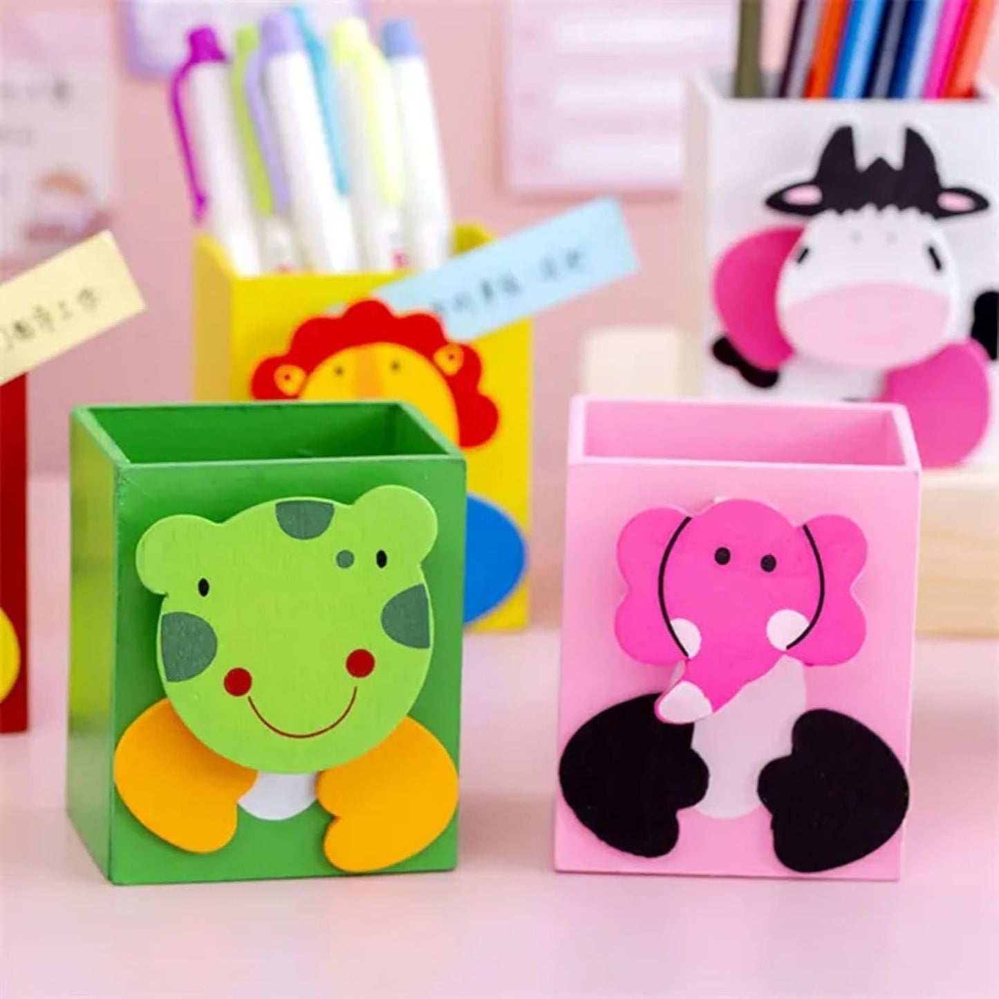 WOODEN ANIMAL PEN STAND