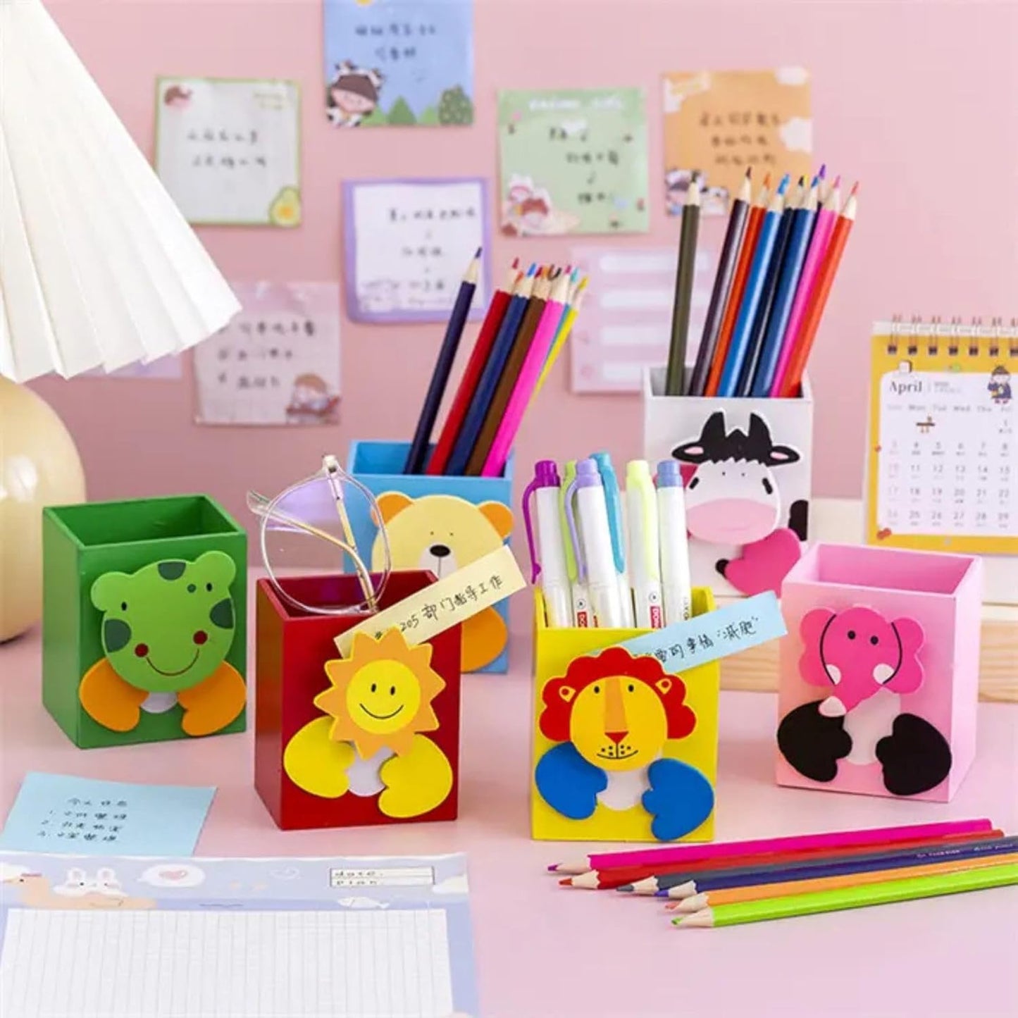 WOODEN ANIMAL PEN STAND