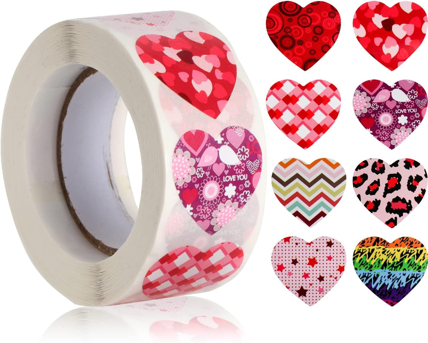 Decorative Heart Stickers Tape (Pack of 2 )