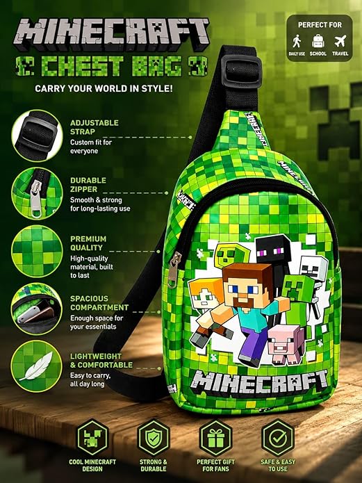 Minecraft Chest Bag