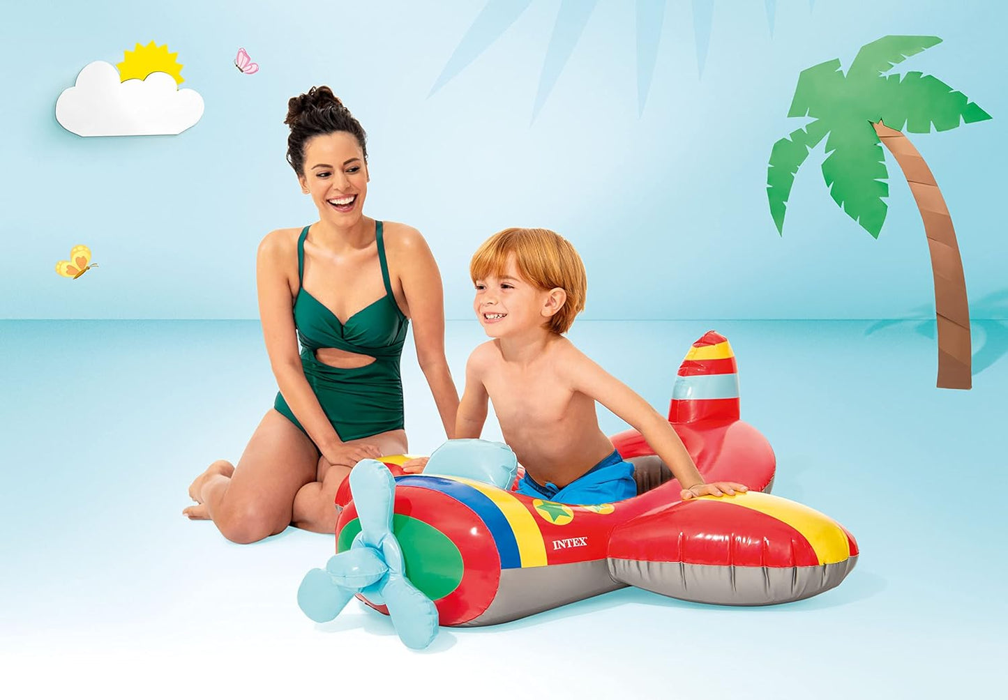 Intex Premium Pool Cruiser, 3-6 yrs| 1.09m x 74cm