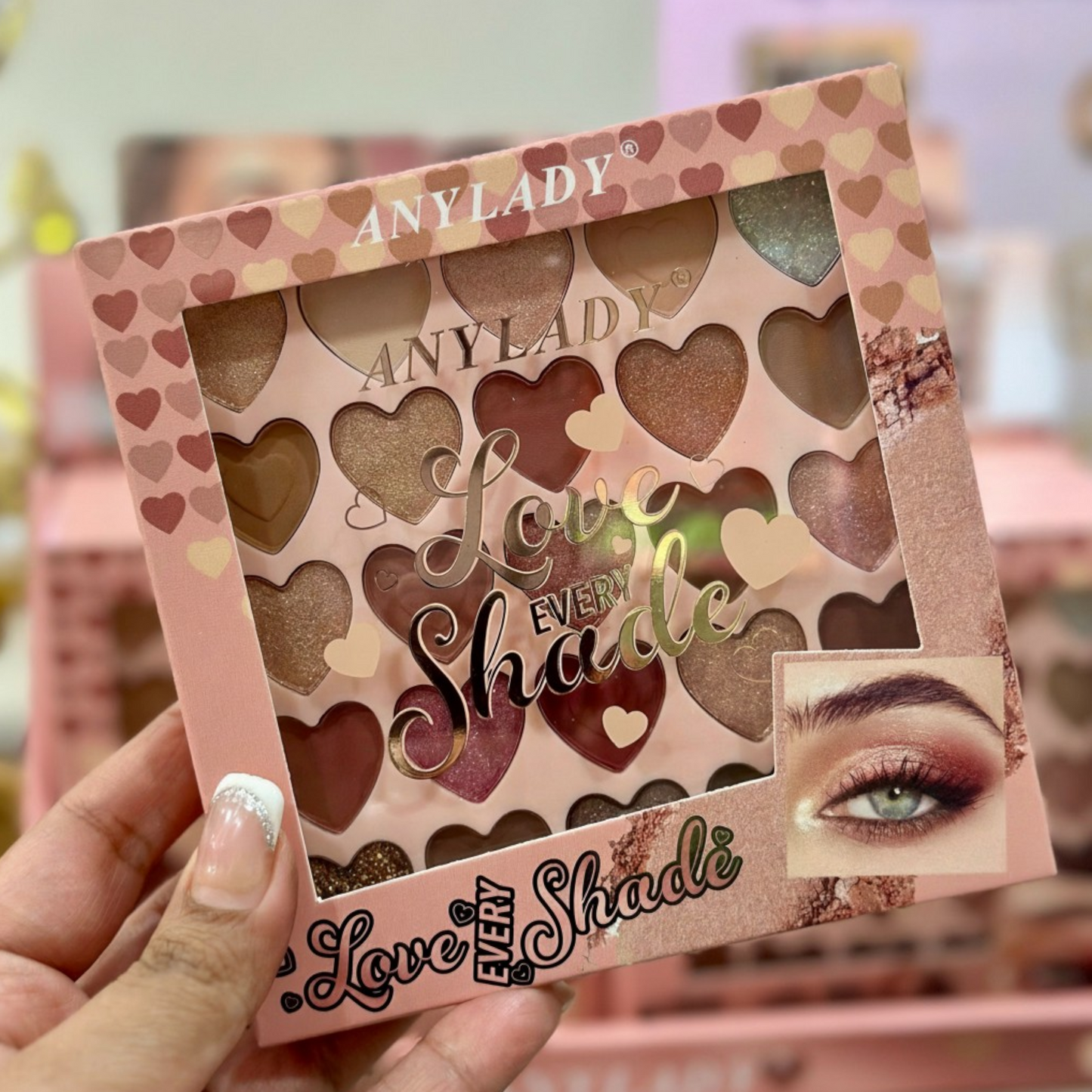 Anylady Nude Heart Eye Shadow Palette