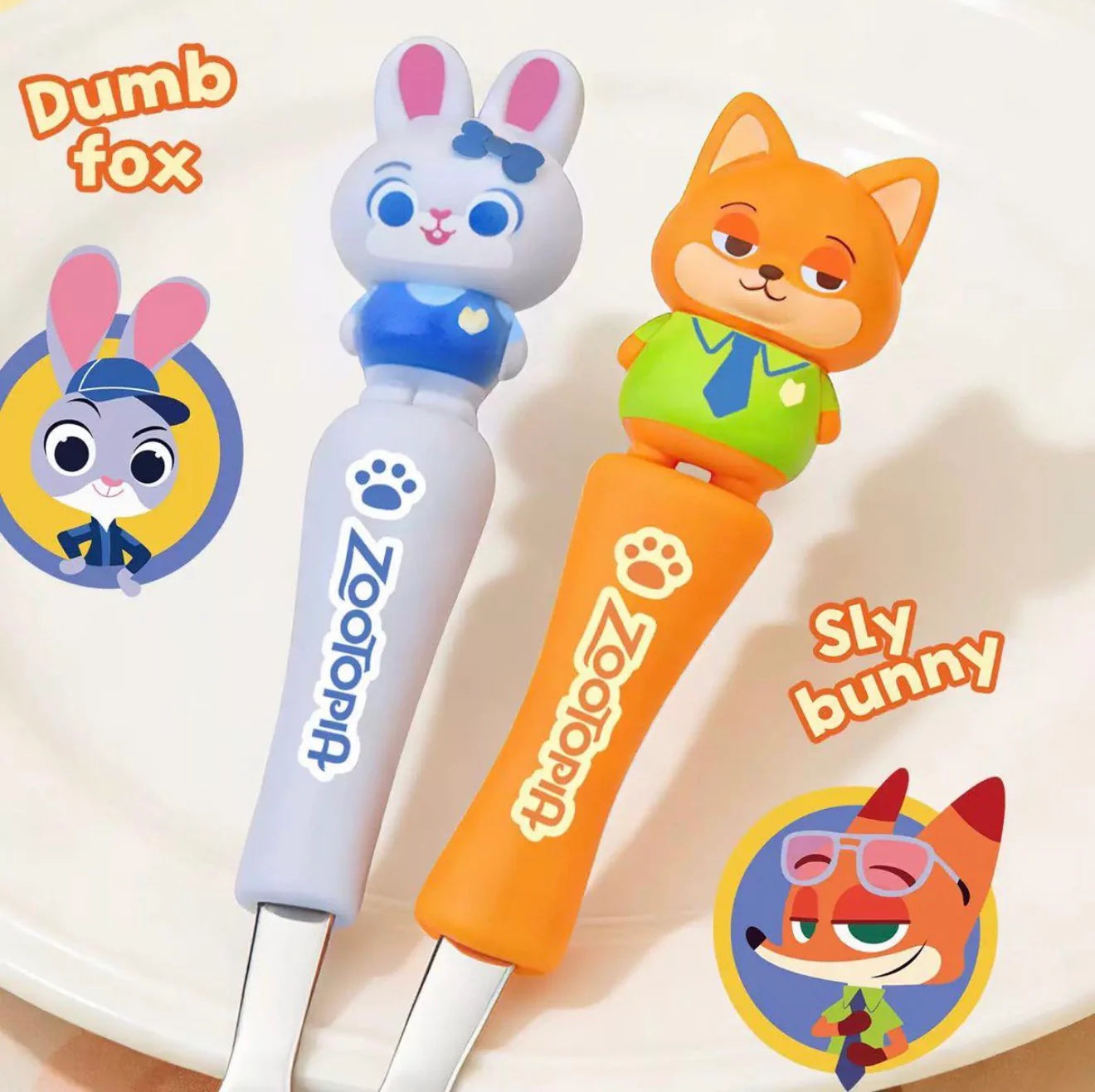 Zootopia Munch Cutlery Set