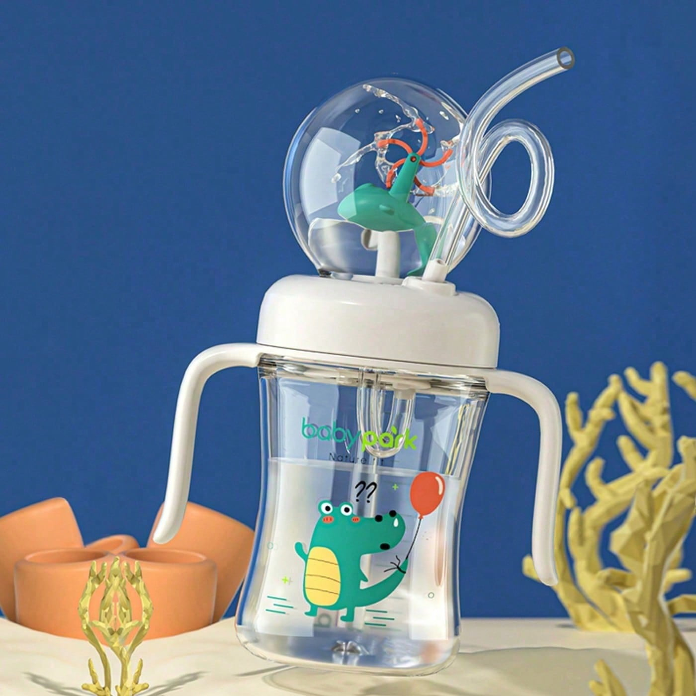 Baby Whale Splash Bottle