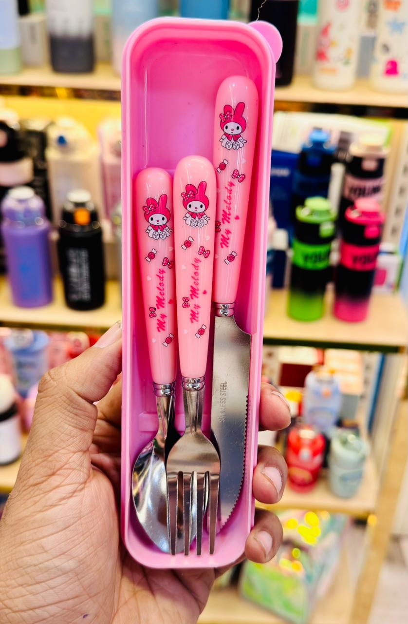 Kawaii Cutlery Combo Set