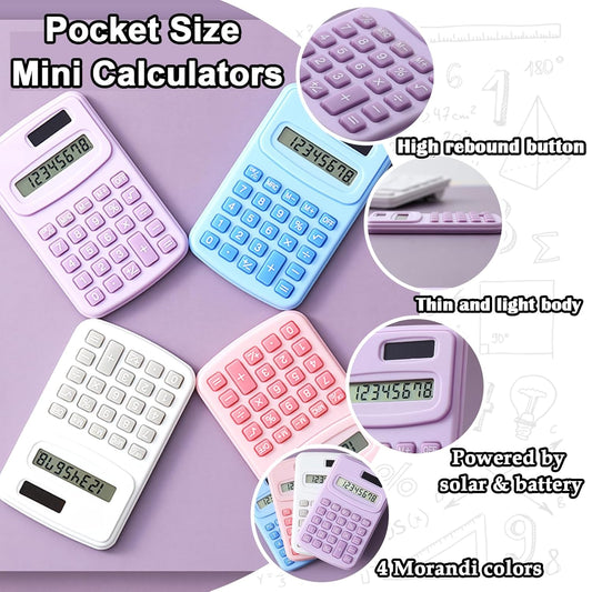 Mini Solar Pocket Calculator