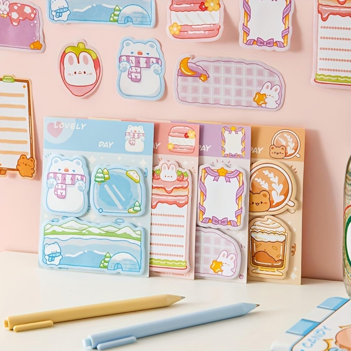 Kawaii Sweet Notes Sticker Pack