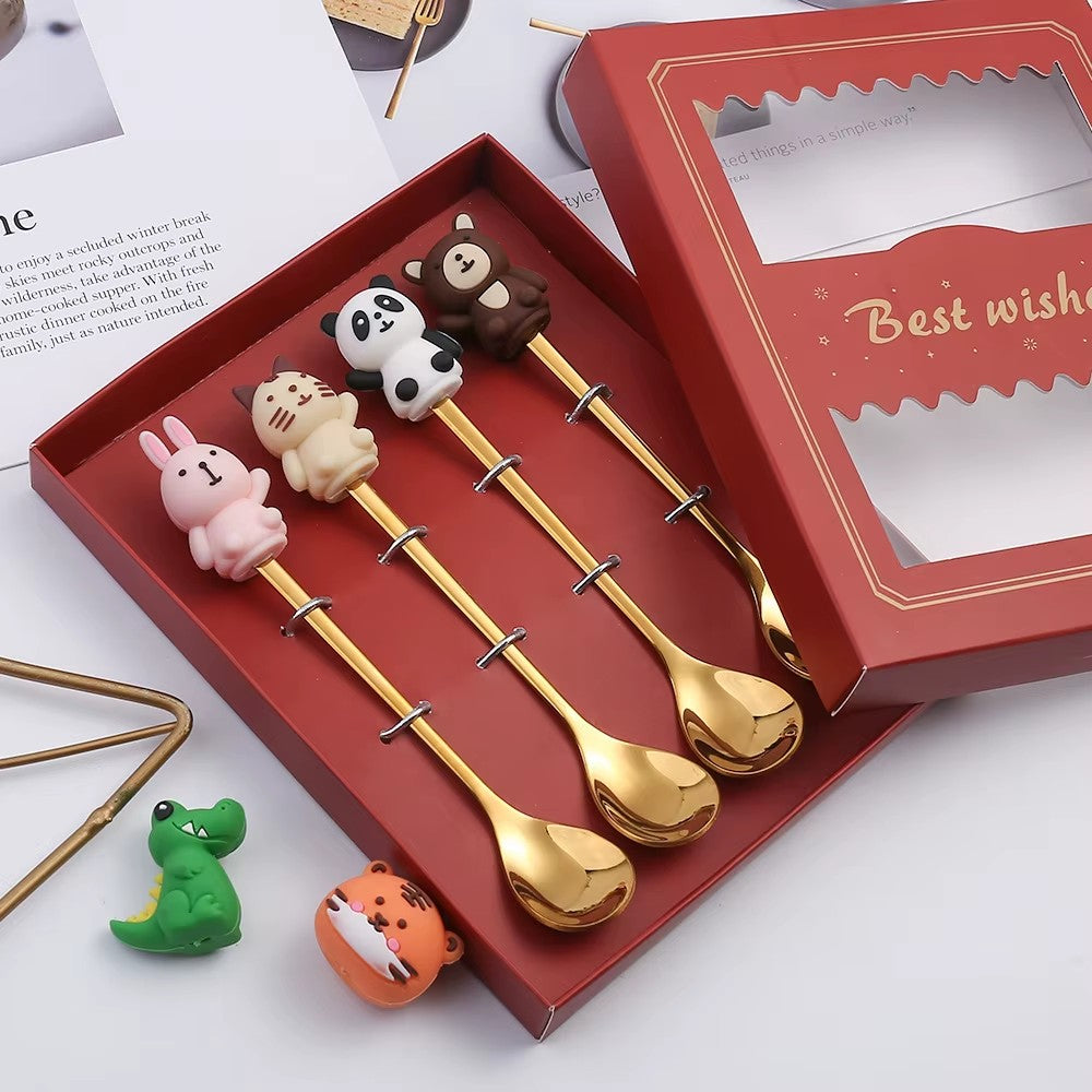 Royal Gold Dessert Cutlery Set