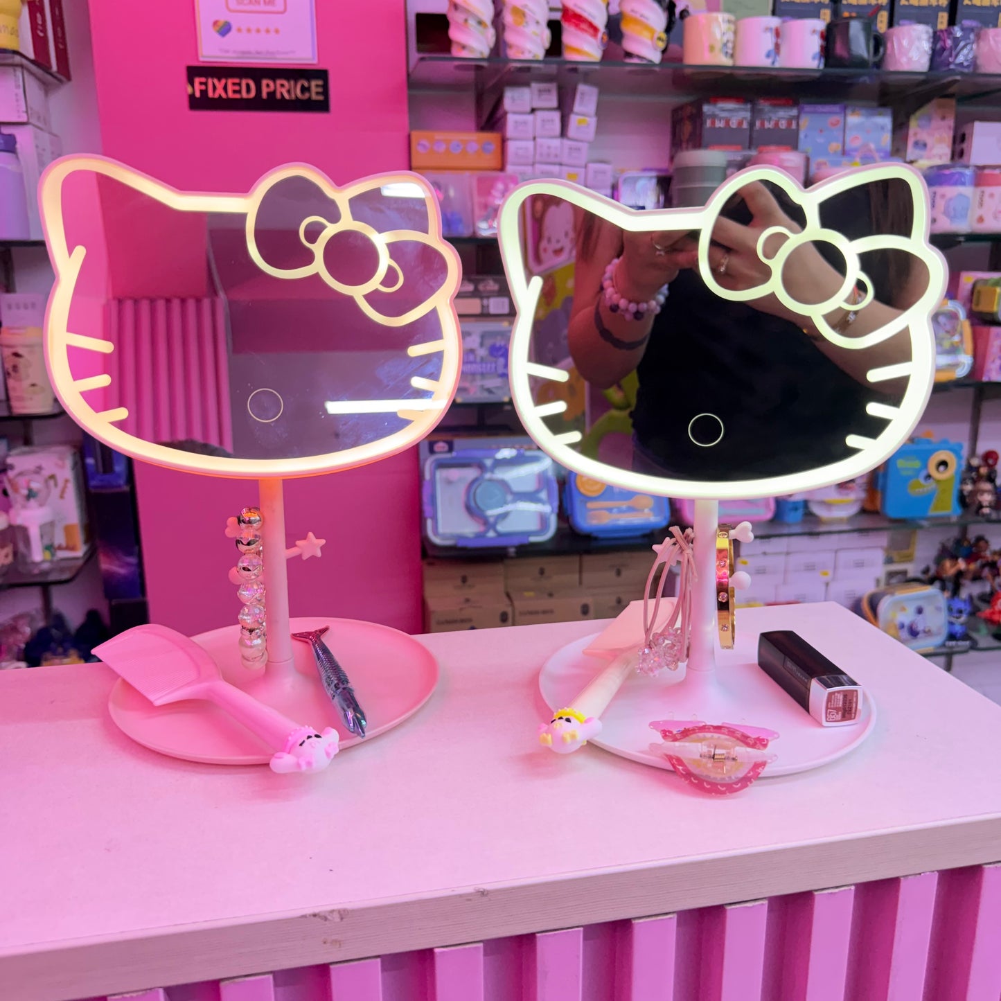 Kawai Mirror with 3 in 1 Light