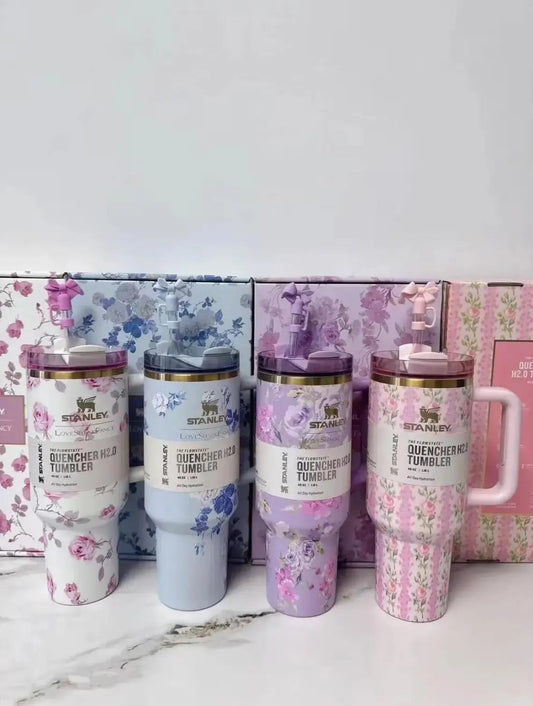 Stanley Printed Quencher Tumbler|| Printed Box | Premium Packing | Insulated