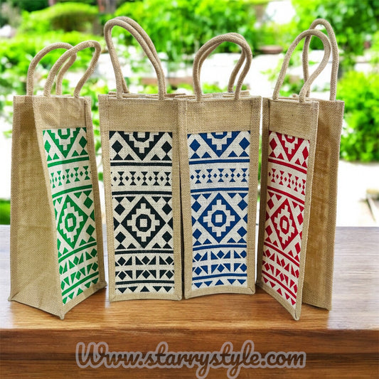 Jute Bottle Bag