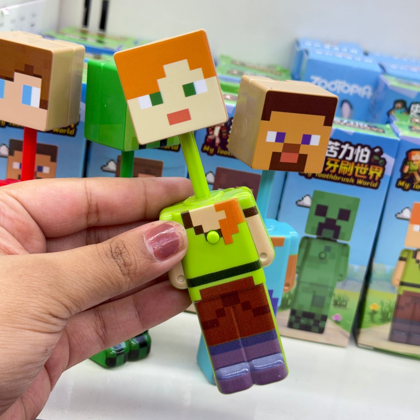 Minecraft Toothbrushes