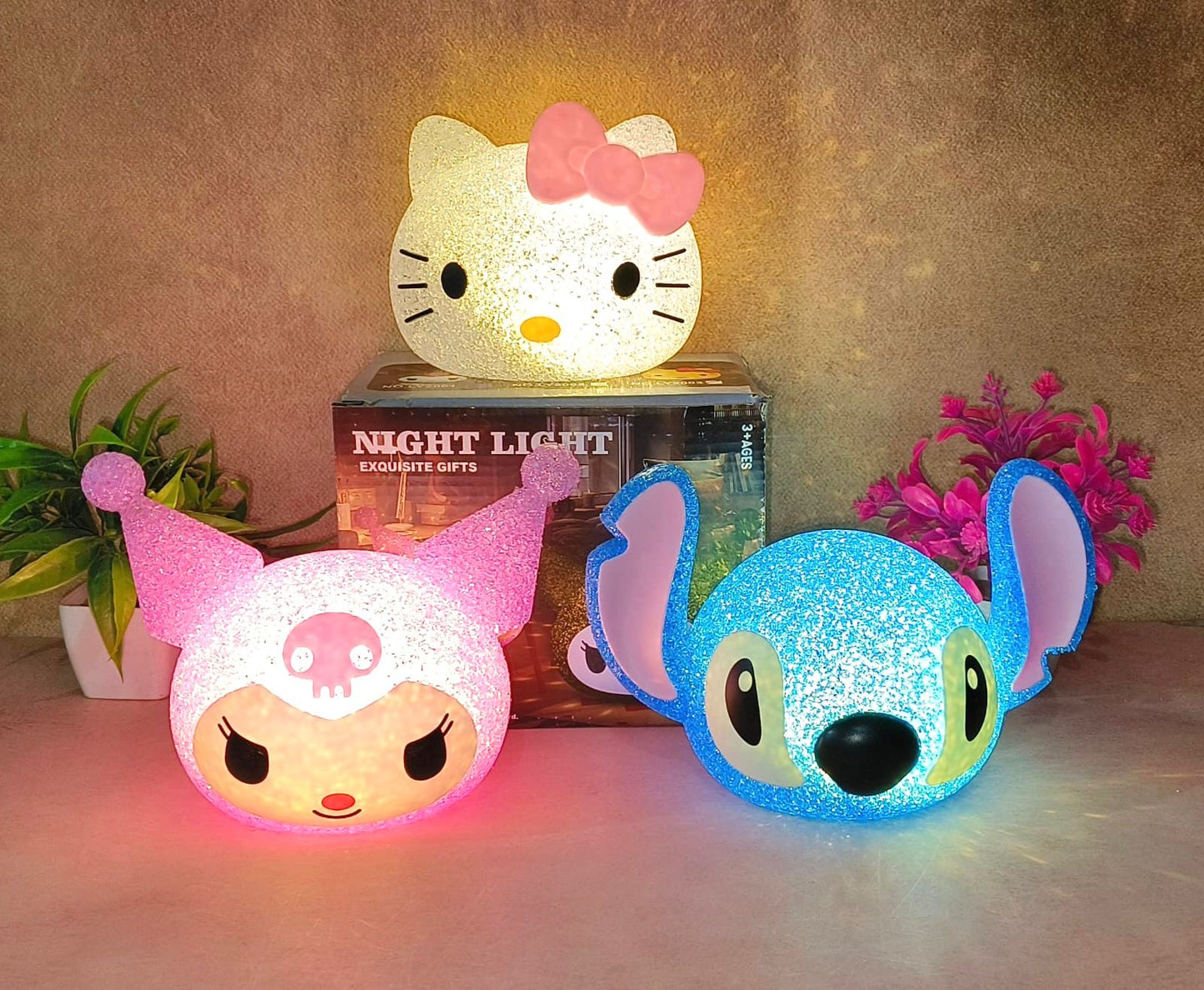 Vinyl Big Size character theme Night Lamp || 395-15-16-17 ||