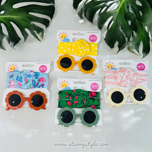 Your Favourite Beach Essentials- Hairband with Sunglasses