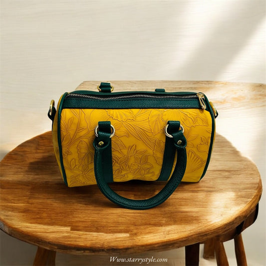 Duffel Style Handbag|Spacious & Smart