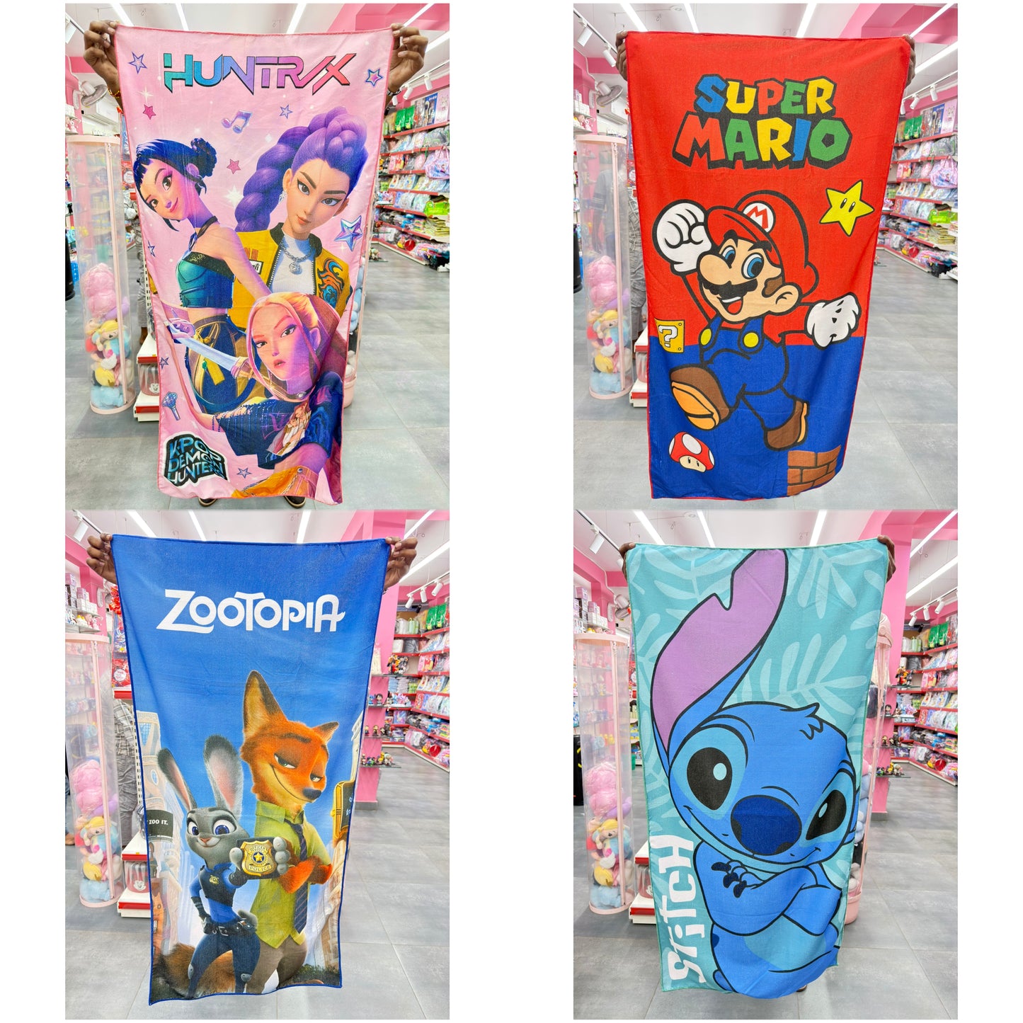 Kawaii Towel Packs