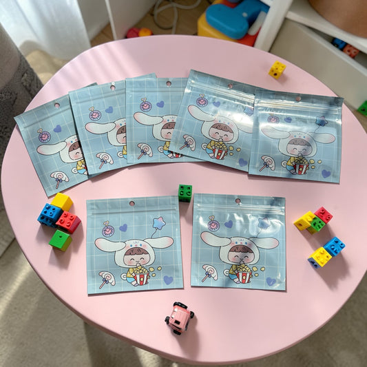 Kawaii Bunny Snack Ziplock Pouch