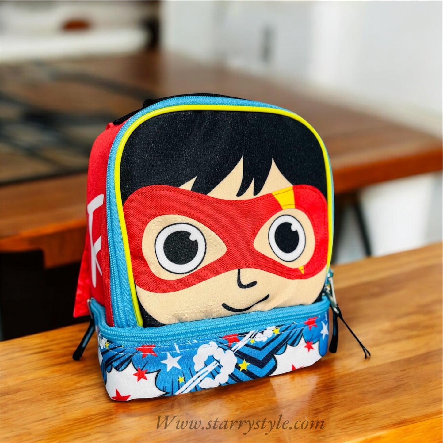 Ryan’s World Insulated Lunch & Picnic Bag | Multipurpose Bag | Dual Compartment