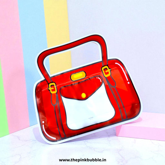 3D Handbag Zipper Pouch
