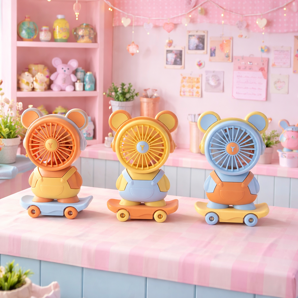 Skateboard Buddy Portable Fan
