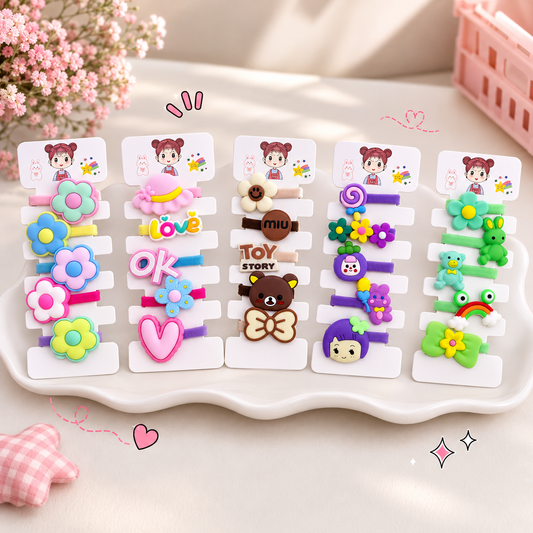 Kawaii Charm Rubber Band Card