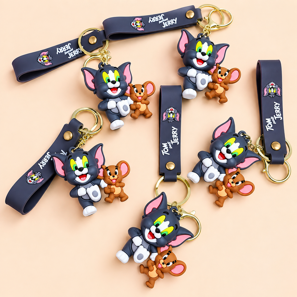 Tom & Jerry Keychain