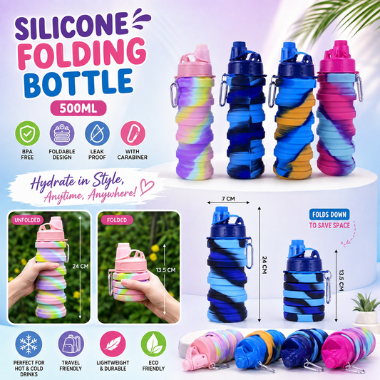 Expandable Folding Water Bottles