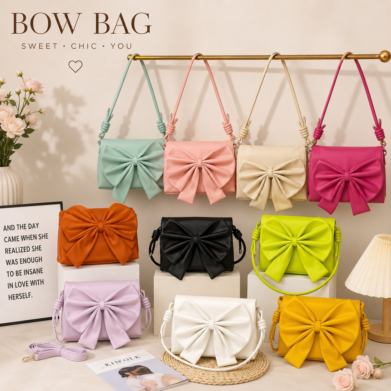 Korean Bow Bags