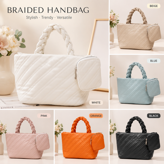 Korean Braided Handbag