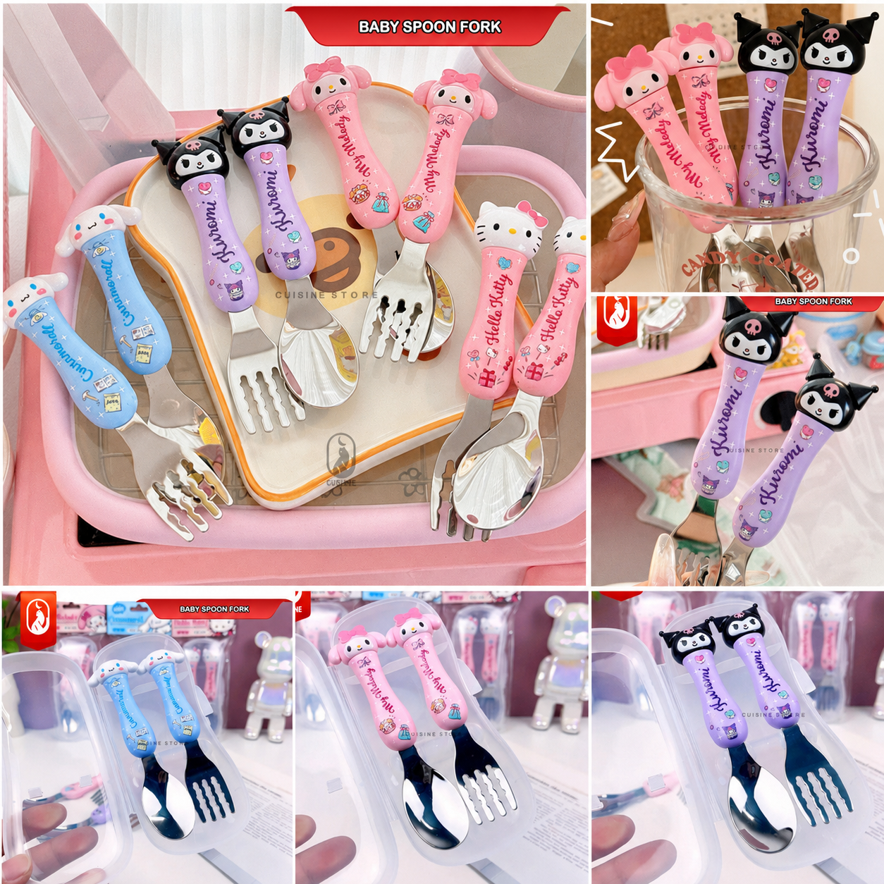 Korean Style Kids Cutlery Set